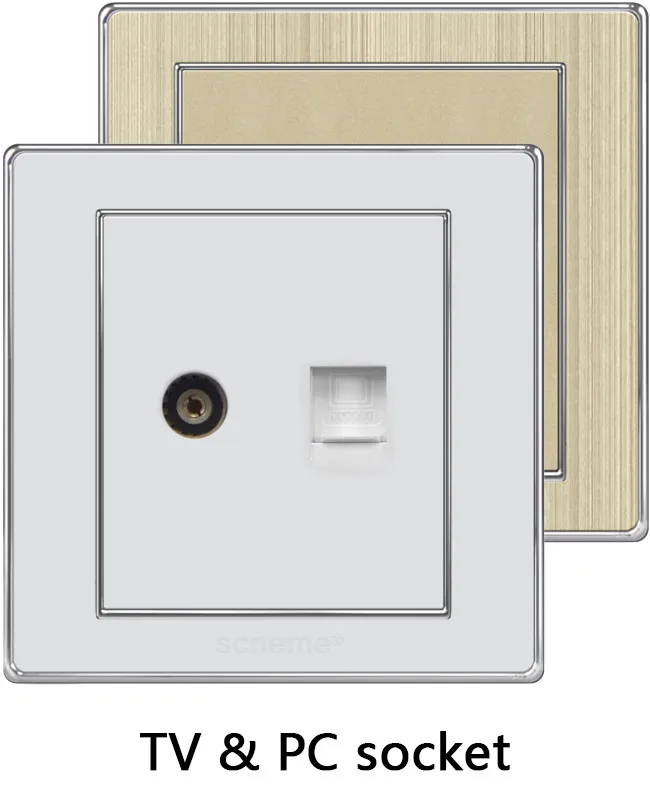 TV & PC socket