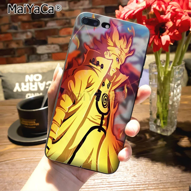 MaiYaCa логотип Akatsuki Naruto красочные милые аксессуары для телефонов Чехол для iPhone 8 7 6 6S Plus X XS MAX XR 5 5S SE 11pro чехол в виде ракушки