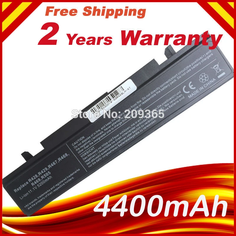 Аккумулятор для ноутбука SAMSUNG R540 NP RC408 RC410 RC510 RC512 RC518 RC520 RC530 RC710 RC720 RC730 RF410 RF510|laptop battery