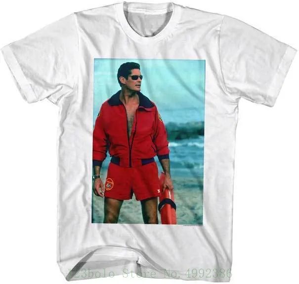 

607ms Alerte A Malibu Emissions Tele Mitch Buchannon Portant Plage Veste Adulte Personalized T Shirt Custom T Shirt