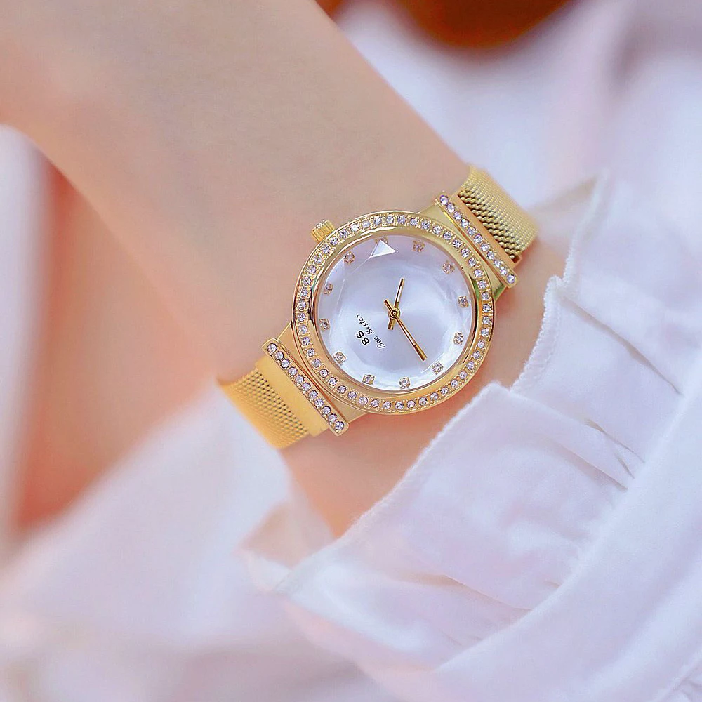 

2019 New Gold Watch Luxury Brand Women Wristwatches Lady Watch Clock Hour Waterproof Fashion Casual Quartz Relogio