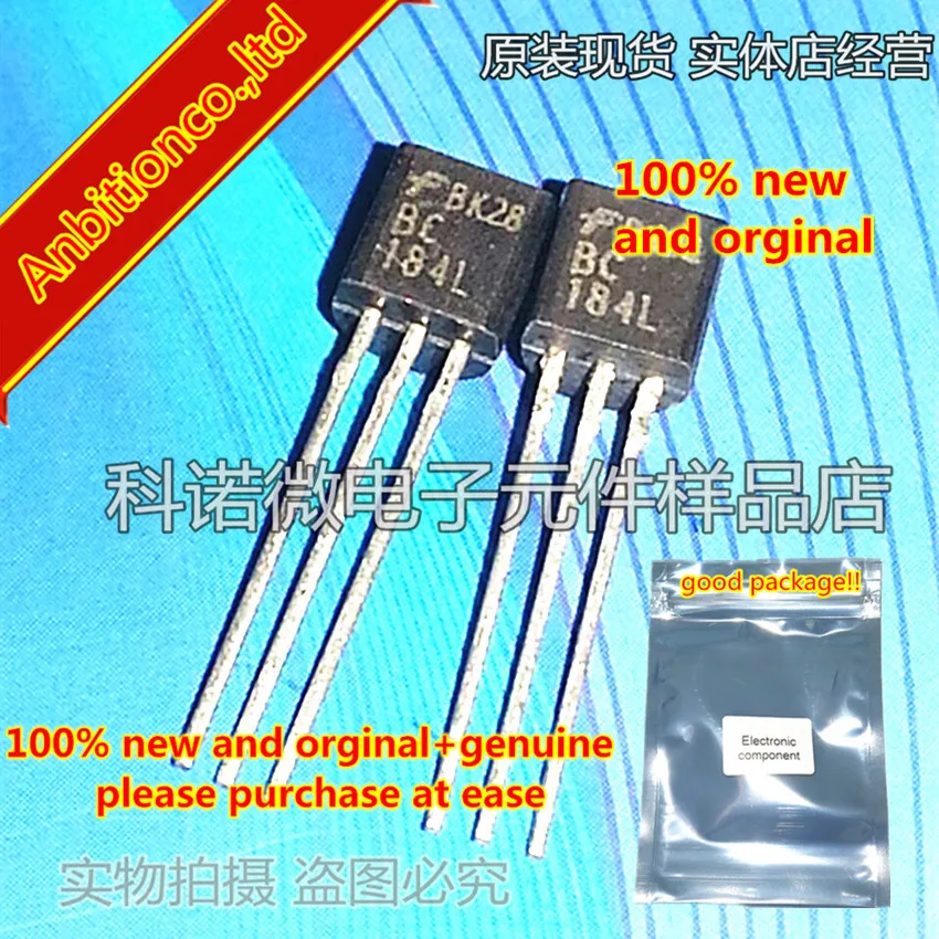 

10pcs 100% new and orginal BC184L TO-92 BC184 in stock