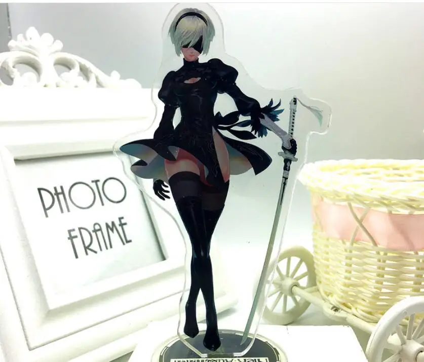 Японское аниме NieR:Automata акриловая модель на подставке Toys Sakura Фигурка 15 см