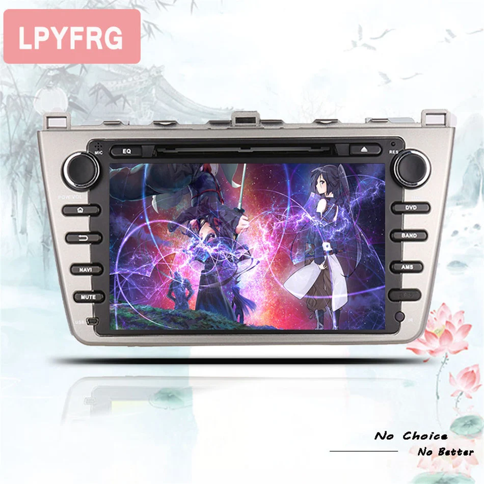 Cheap Android 9.0 Octa core RAM 4GB IPS Car DVD GPS Radio stereo For Mazda 6 Ruiyi 2008 2009 2010 2011 2012 Audio SWC Map BT Head unit 5