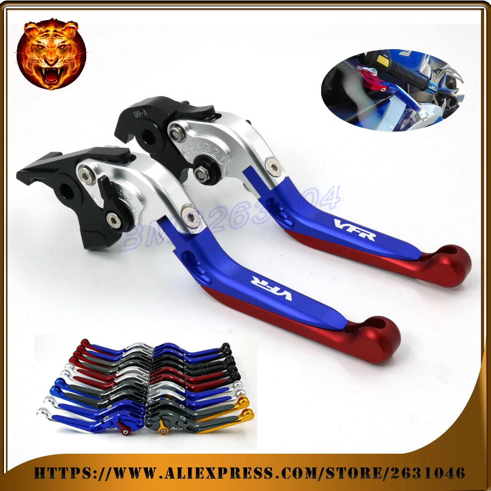 Adjustable Folding Extendable Brake Clutch Lever For HONDA VFR800 VFR 800 1998 99 2001 Racing Free