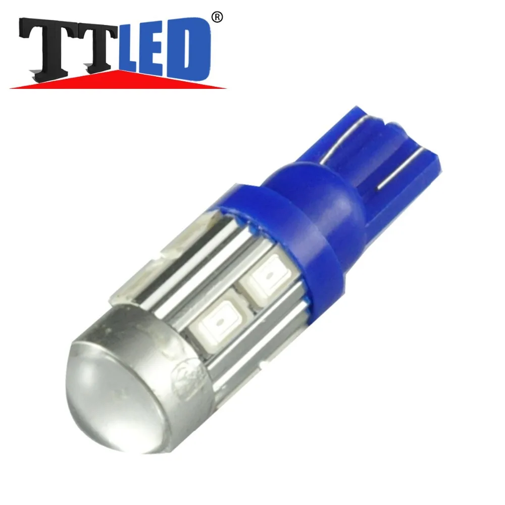 

TRICOLOUR 10x Car LED T10 194 168 5730 W5W LED Side Marker Light Bulb Front for FORD F-150 (2.2) 2004 2005 2006 2007 2008 #TB90c