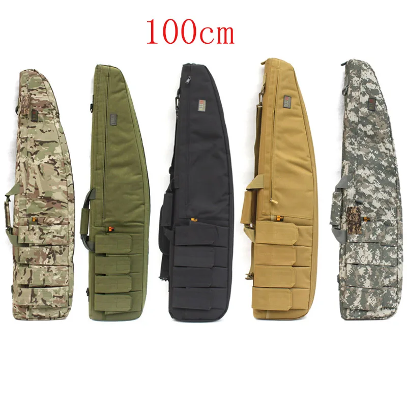 1M Bevel Gun Rifle Bag Case Paintball Carry bag Shoulder 4 Magazine