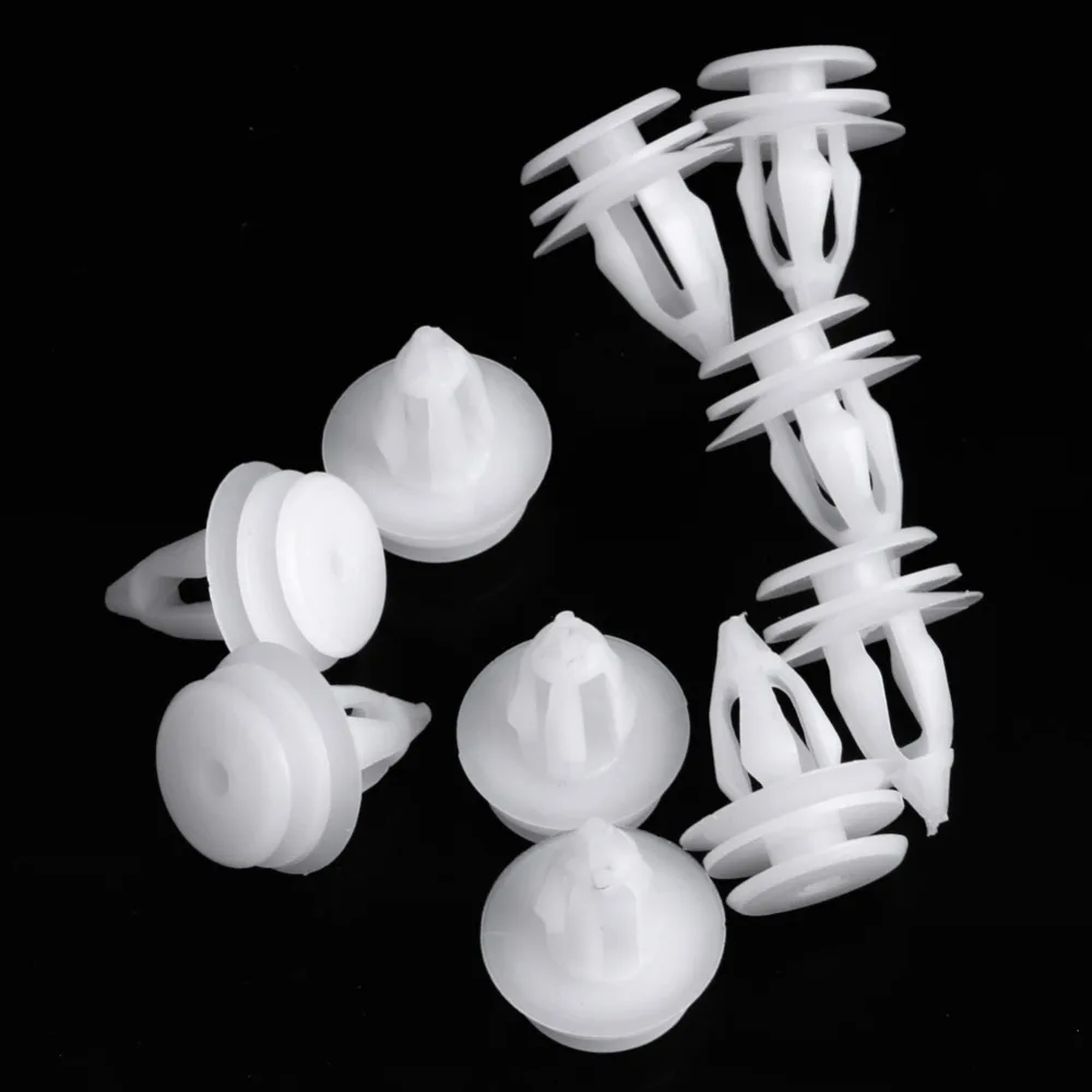 

New 20 Pcs Auto Car Door Trim Panel Retainer Clips White Car Accessories For BMW 3 5 7 E36 E34 E32 E39 M5