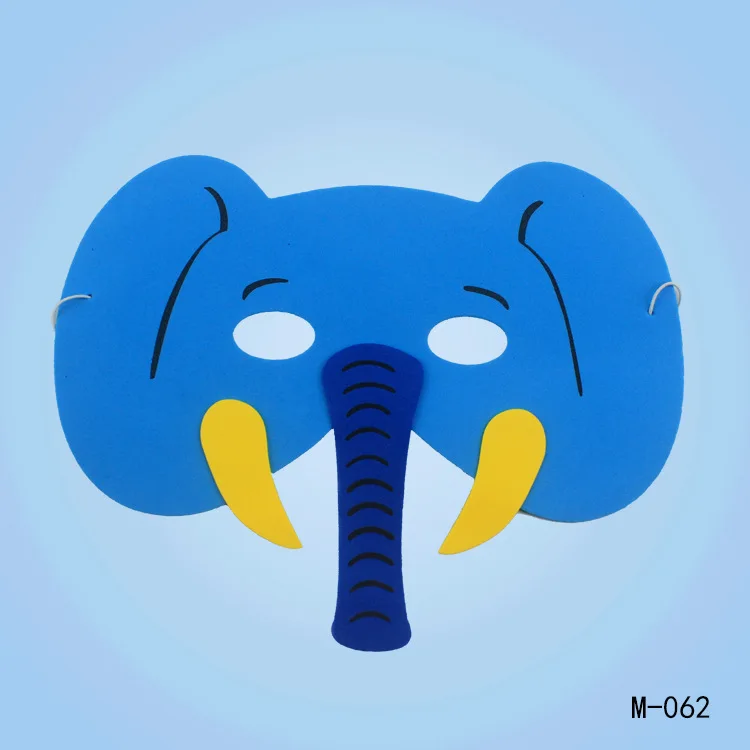 Cartoon animal masks Kids baby boys and girls ,Children's day role-playing games Cospaly animal family activities such as Halloween (18)