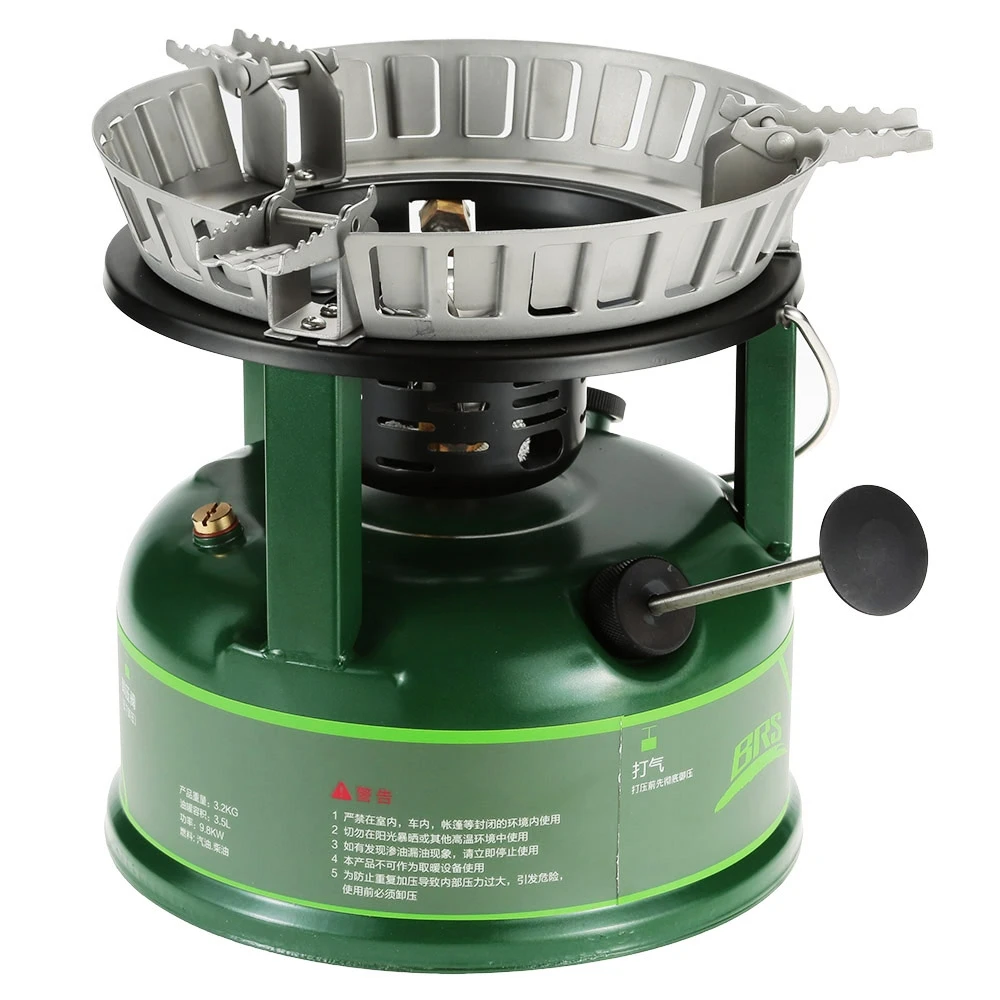 

Camping Oil Stove Picnic Super-Power Gasoline Stove Cooker Gas Stove Utensil Cookware for Outdoor Sports 5-30 People