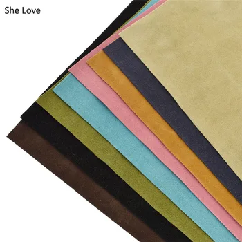 

Chzimade A3 42*30cm Double Side Suede Velvet Synthetic Leather Fabric For Diy Garment Bow Clothes Making Materials