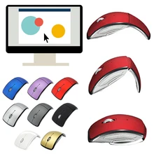 Беспроводная мышь 2,4 ГГц компьютерные мыши Складные оптические мыши USB приемник для ноутбука ПК компьютер настольный офис