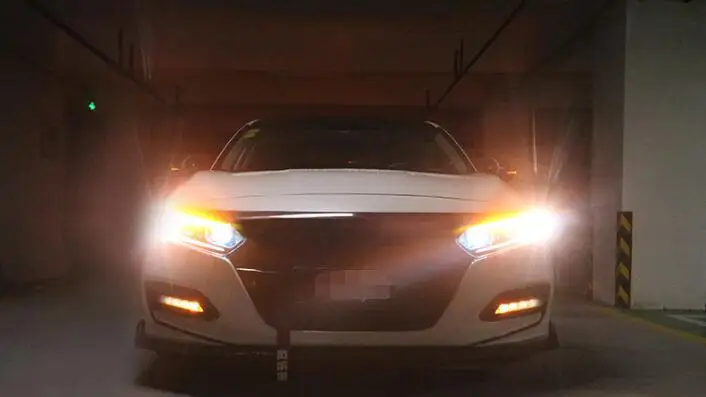 DRL для Honda Accord 10th светодиодный автомобильный дневной ходовой светильник для вождения противотуманных фар с динамическим поворотным сигналом