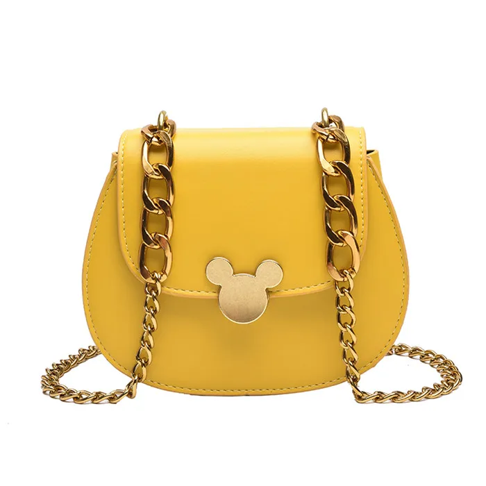 Сумка Женская маленькая сумка-мессенджер, женская сумка, одноцветная сумка-мессенджер, женские модные дорожные сумки и кошельки - Цвет: Цвет: желтый