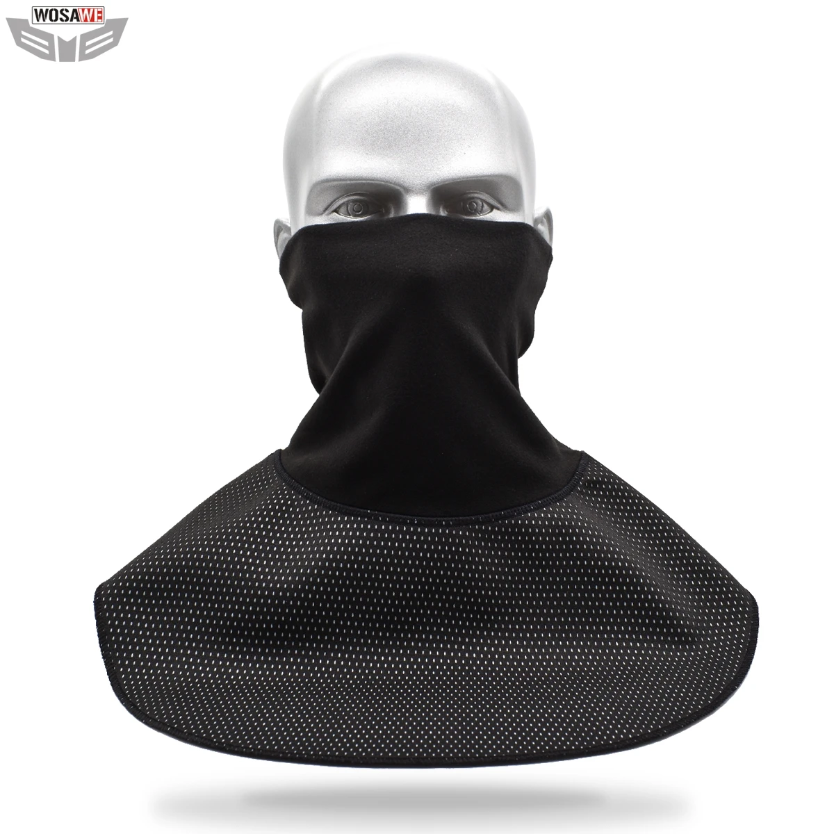 

WOSAWE Motorcycles Balaclava Face Mask Motocross Racing Windstop Windbreaker Neck Warmer Back Protection Motorbike Bandana Scarf