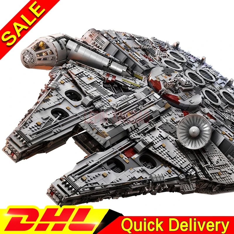 

In Stock DHL shipping LP 05132 8445PCS The New 75192 Ultimate Collector's Destroyer Set Building Blocks Bricks Gift Kid Toys