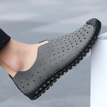 Г. брендовая мужская прогулочная обувь высококачественные мужские туфли из натуральной кожи на плоской подошве, мокасины ручной работы, очень большие Size38-48