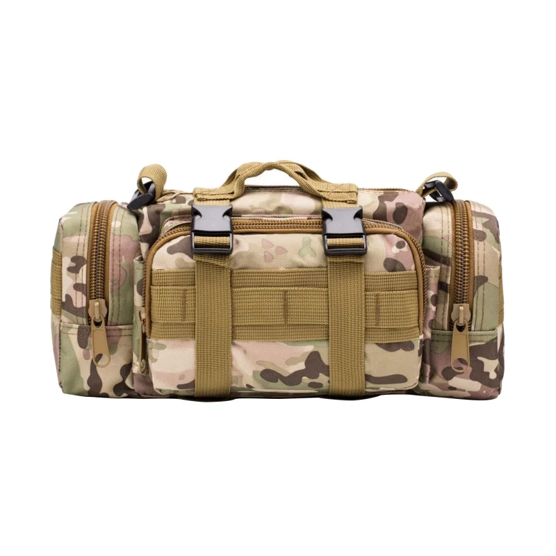 Многофункциональная уличная сумка для SLR камеры Военная Тактическая Сумка с карманами водонепроницаемый нейлоновый прочный походный рюкзак - Цвет: Красный