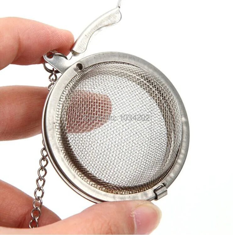  New Arrival Tea Infuser 300PCS 304Stainless Steel Tea Pot Infuser Sphere Mesh Tea Strainer Ball 4.5cm FREE SHIPPING 