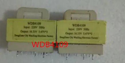 

Free shipping Microwave oven transformer WDB4109 16.33V 5.47*2
