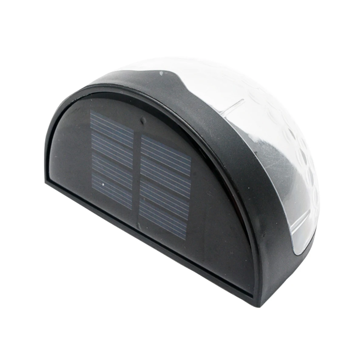 New Solar Powered Light Outdoor 6 LED Garden Security Shed Wall Step Lamp White For Caravan Boats Camper Car RV 1pcs