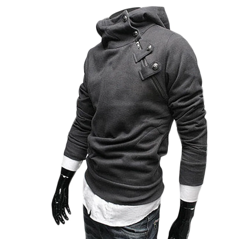 mens turtleneck zip up sweater