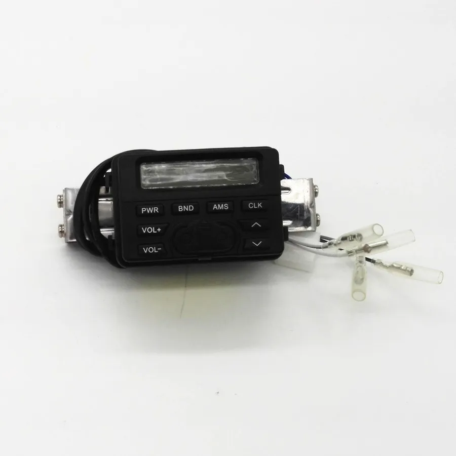 12V FM радио мотоцикла/MP3 динамик стерео + 2 водонепроницаемый руль колонки|speaker