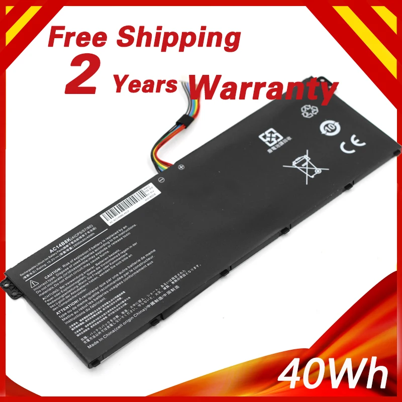 Gololoo 40Wh 15 2 V AC14B8K батарея для Acer Aspire E3 111 112 ES1 531 112M 711 311 R3 131T 411 R7 371T V3 111|Аккумуляторы