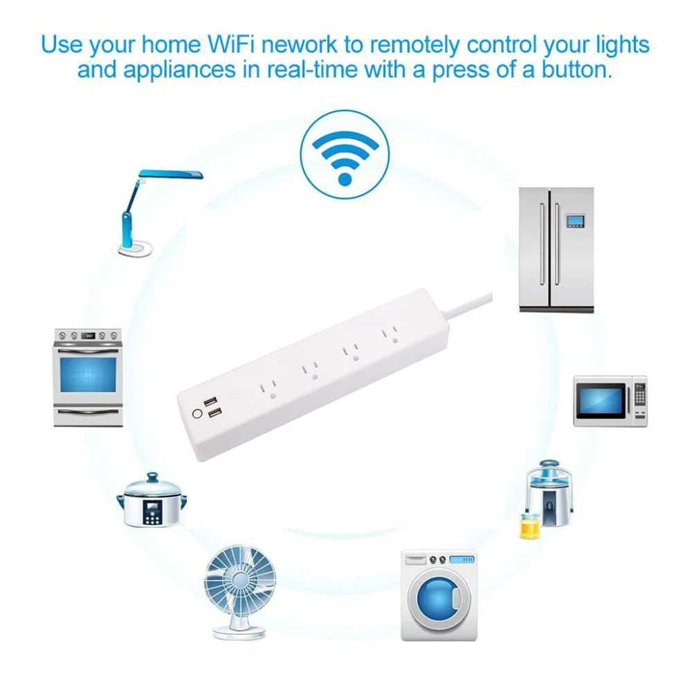 Принадлежности для домашнего сада смарт-разъем Wi-Fi с поддержкой мини-розетки умная розетка платоонист 1,8 м