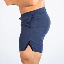 Новые мужские шорты для фитнеса бодибилдинга мужские летние спортивные залы тренировка Мужские дышащие быстросохнущие Спортивная одежда для бега пляжные шорты