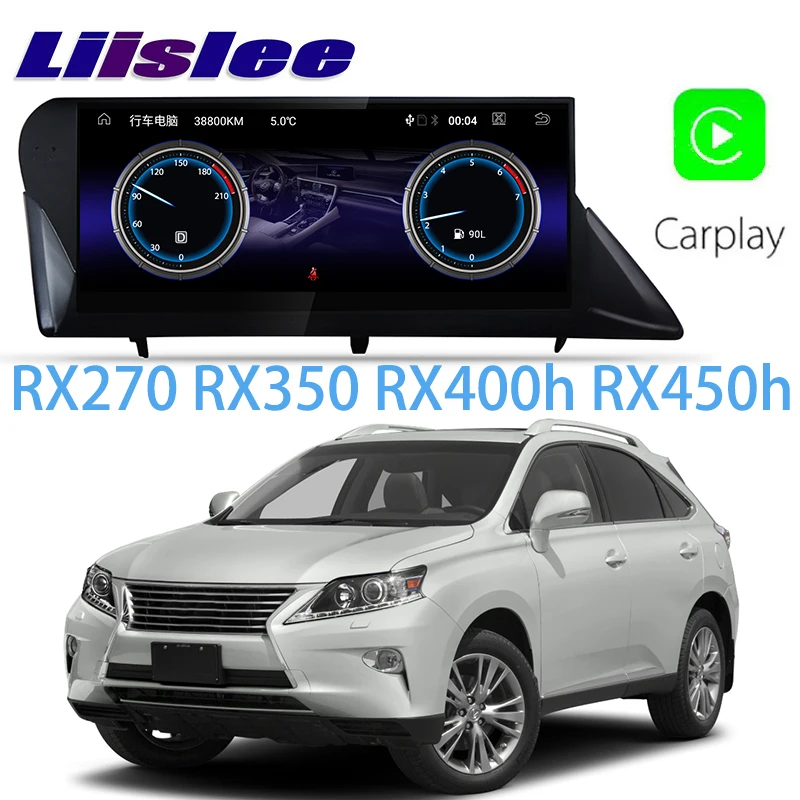 LiisLee Автомобильный мультимедийный gps аудио Радио стерео для Lexus RX RX270 RX350 RX400h RX450h 2008~ стиль навигации NAVI