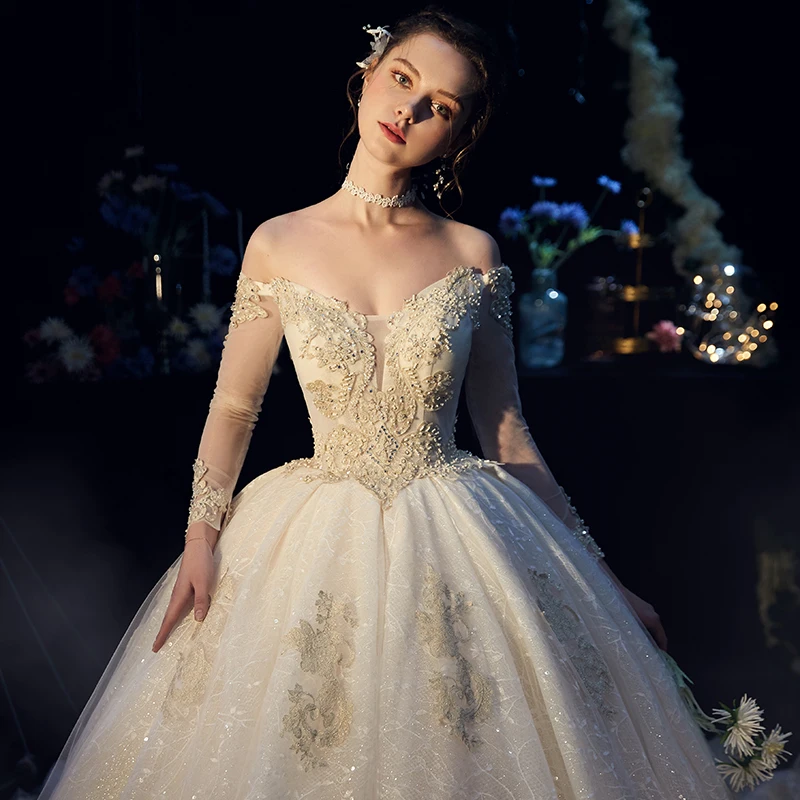 Роскошная свадебная одежда Vestidos свадебное платье vestido de noiva robe de mariage vestido de noiva curto настроить свадебное платье