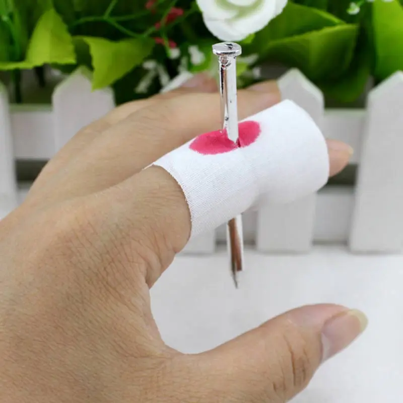 1PC Easy to Do Nail Through Finger magic props Magic Tricks New trick toy Funny trick