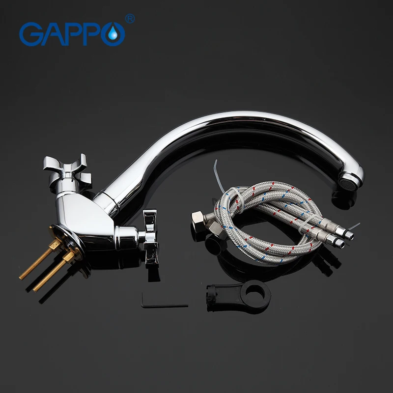 Billige GAPPO küche waschbecken wasserhahn küche mixer wasser mischbatterien Messing küche wasserhahn tap bronze wasserhahn küche bad faucetGA4143