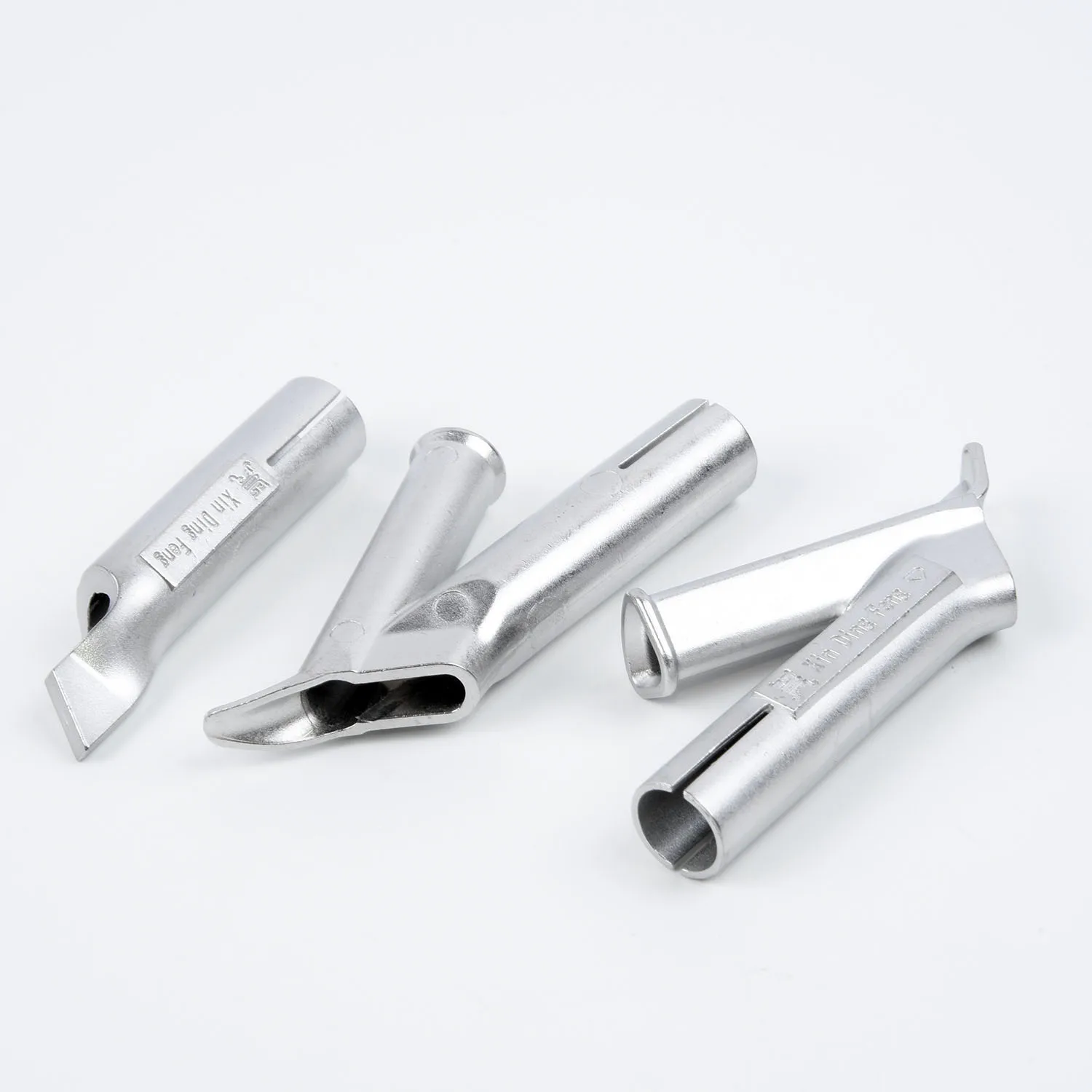 

4pcs/Set Speed 5mm Weld Tip Welding Nozzles For Vinyl PVC Plastic Hot Air Gun Welding nozzle round triangular welding head