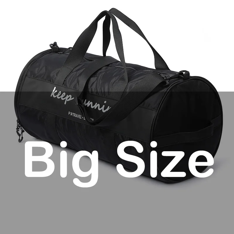 Black Big Size Maleroads сумка для спортзала, сумка для тренировок для мужчин и женщин, сумка для фитнеса, сумка для путешествий, спортивная сумка для улицы, сумки для йоги, чехлы для обуви, мужская сумка с мокром карманом - Цвет: Black Big Size