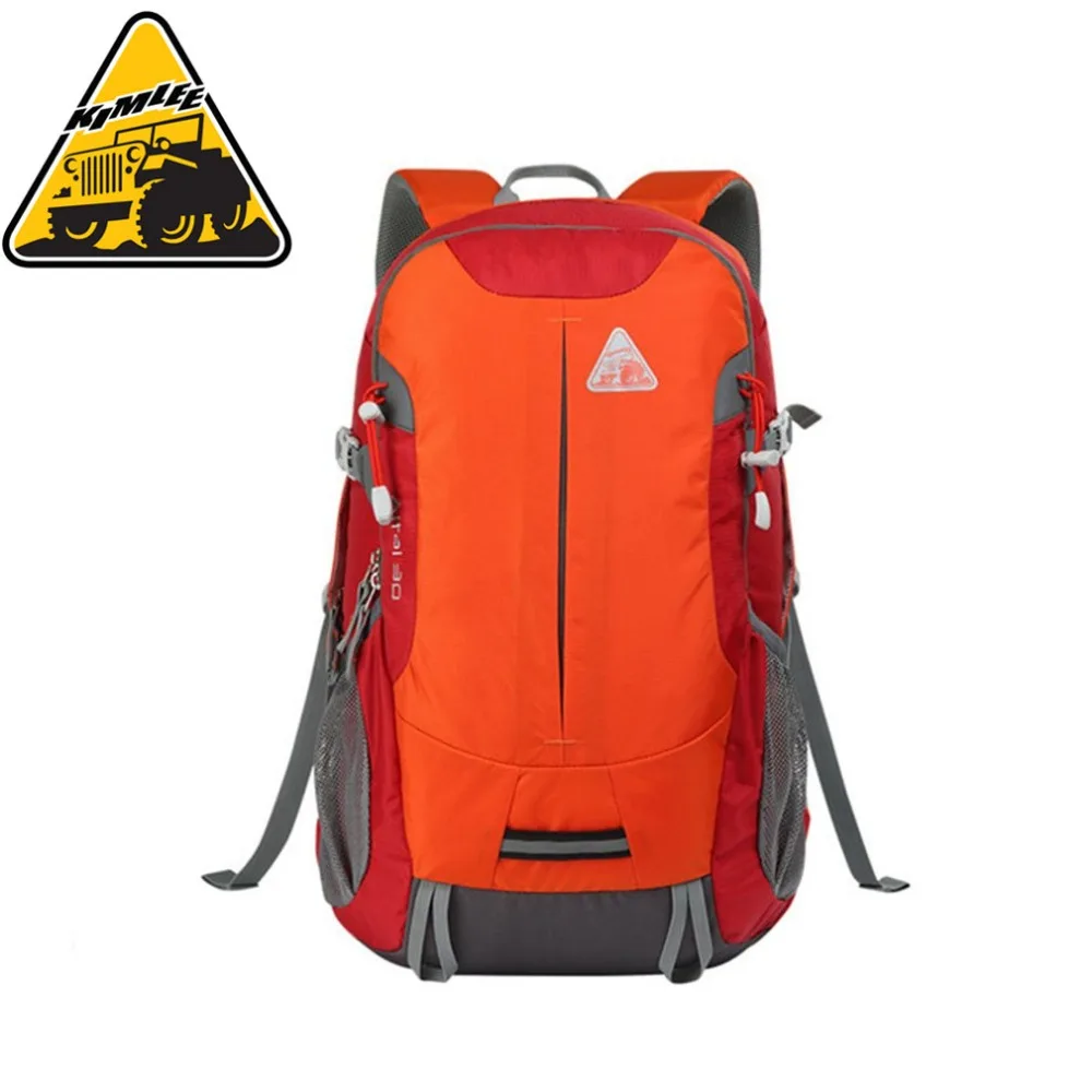 

KIMLEE 30L Mountaineering Backpack Large Capacity 30L Super Light Waterproof Hiking Sports Travelling Backpack for Male Female