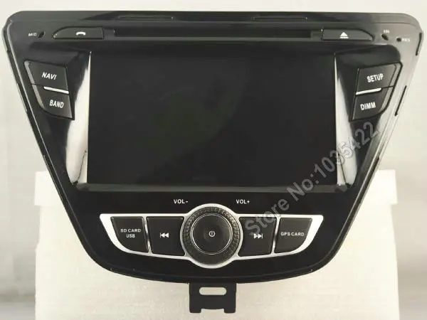 Best Android 9.0 CAR Audio DVD player FOR HYUNDAI ELANTRA 2014 gps car Multimedia head unit device receiver support DVR WIFI DAB OBD 23