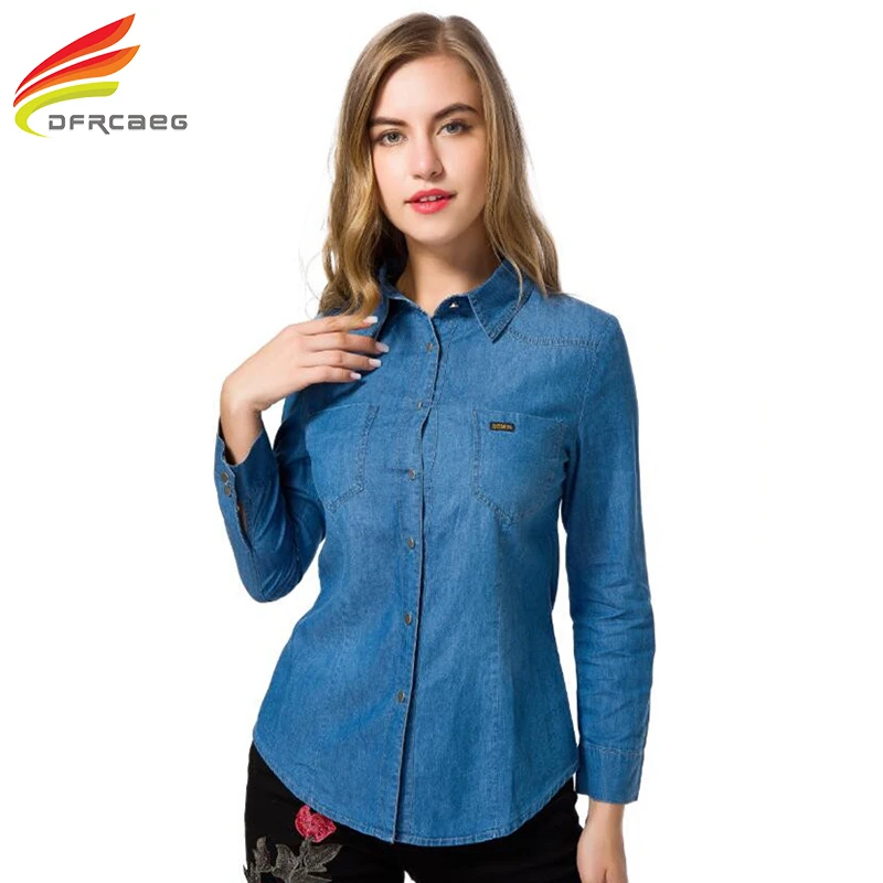 denim blue color shirt