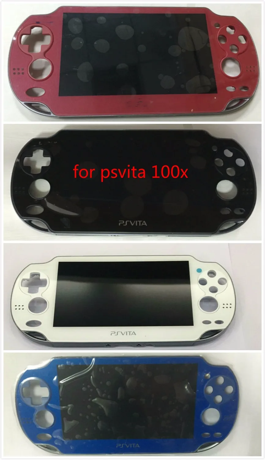 2pcs Lot Original New With Logo For Ps Vita 1000 For Psvita 1000 Lcd Display With Touch Screen Assembled With Frame 4 Colors Logo Original Logo Displaylogo Frame Aliexpress