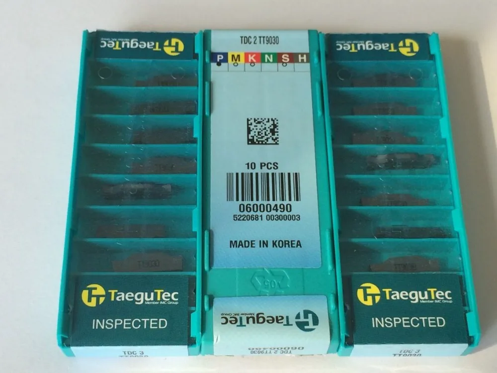 

100PCS TDC 2 TDC3 TDC4 TT9030 Cemented carbide inserts CNC blade lathe tool