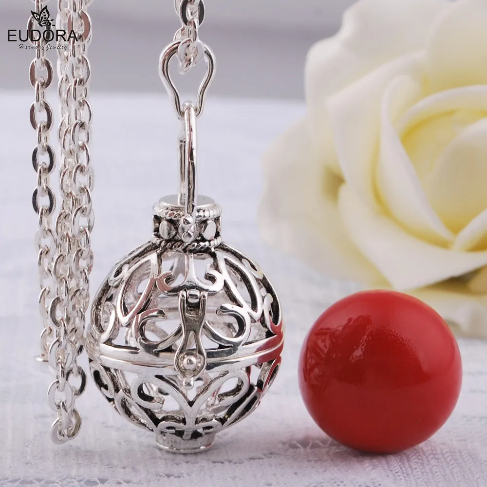 Женская цепочка с подвеской в виде ангела хранителя|mexican bola|guardian angel jewelrybola pendant |