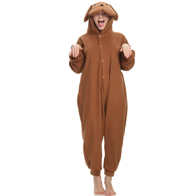 teddy dog adult pajamas