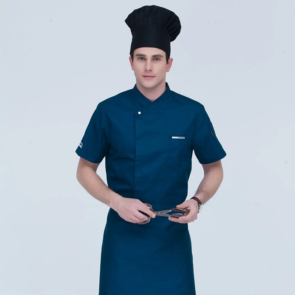Food Service chef uniforms hotel catering restaurant catering chef Kitchen Jacket cooker work clothes unisex restaurant uniform