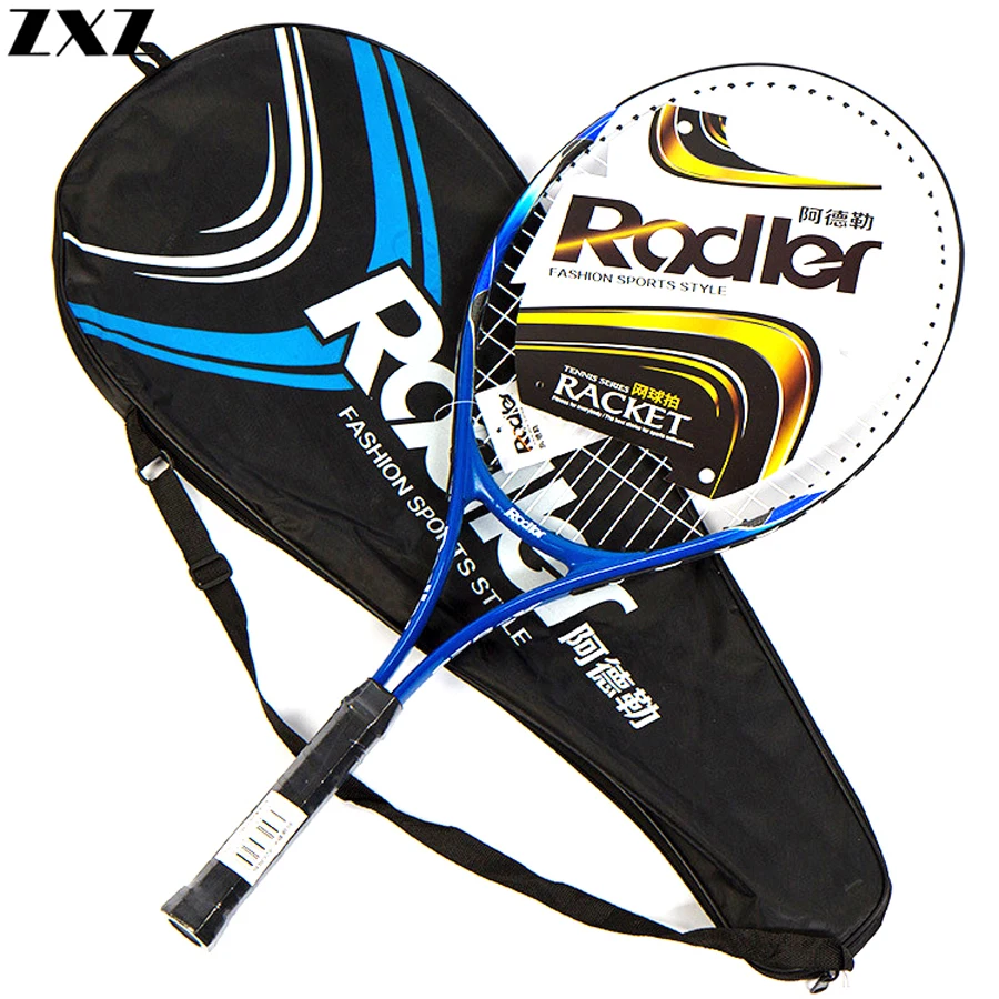 

Tennis Racket Paddle Carbon Fiber Raqueta Tenis Professional Technical Lightweight Beginner Training Head Tennis Racquets + Bag