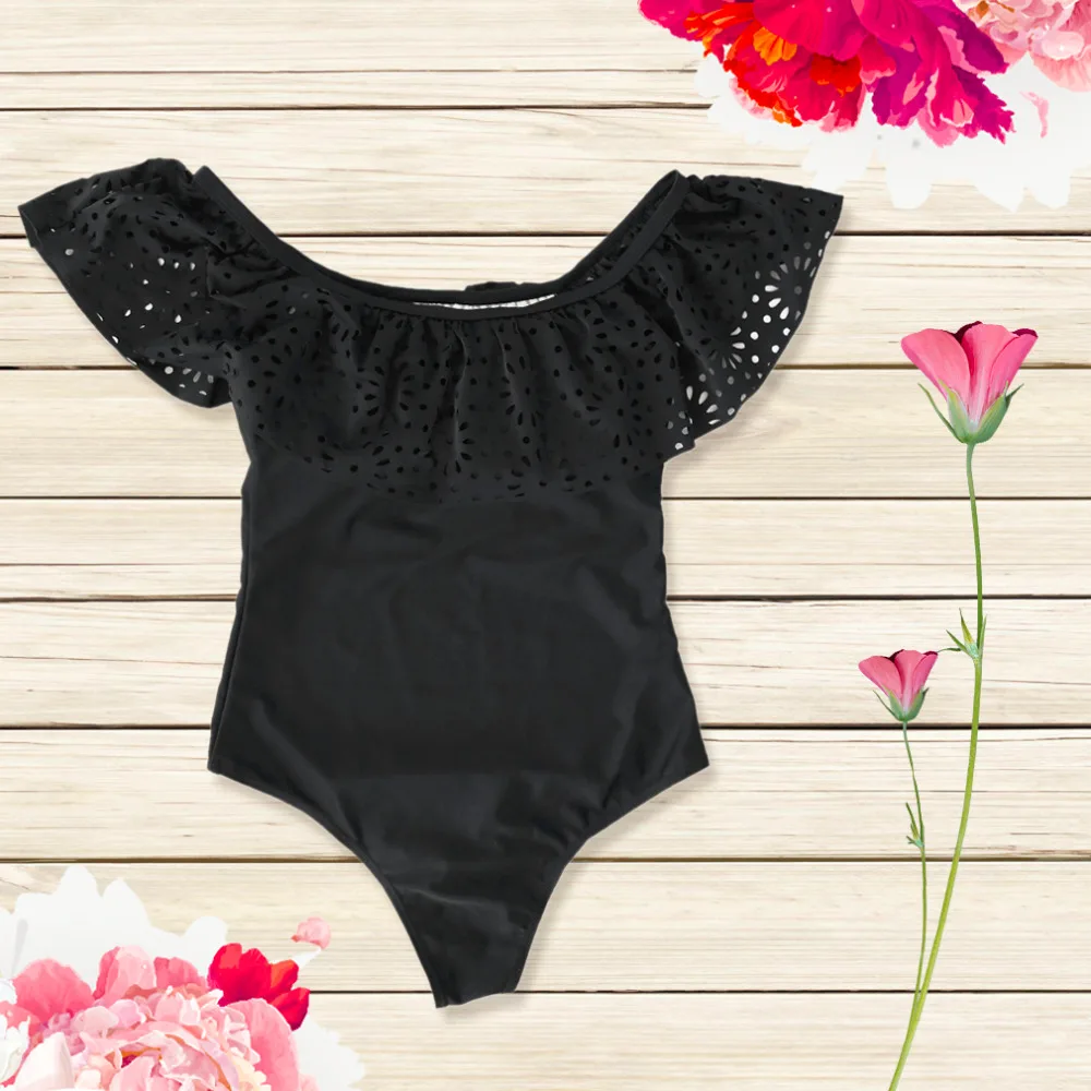 

Sexy Women Bikini Sets One Piece Design Solid Color Push Up Padded Summer Beach Swimsuits Bathing Suits New Style