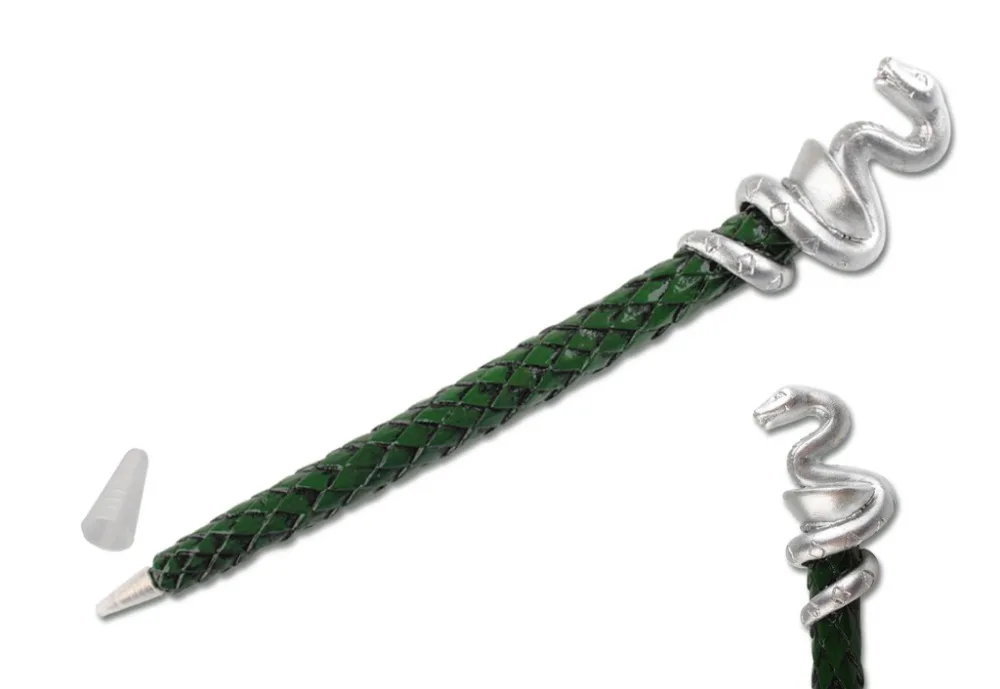 harry potter slytherin magic wand pen hogwarts collectible ballpoint