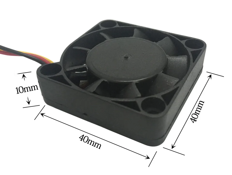 2 Pieces TOP F4010 40mm Cooling PC Case Fan (9)