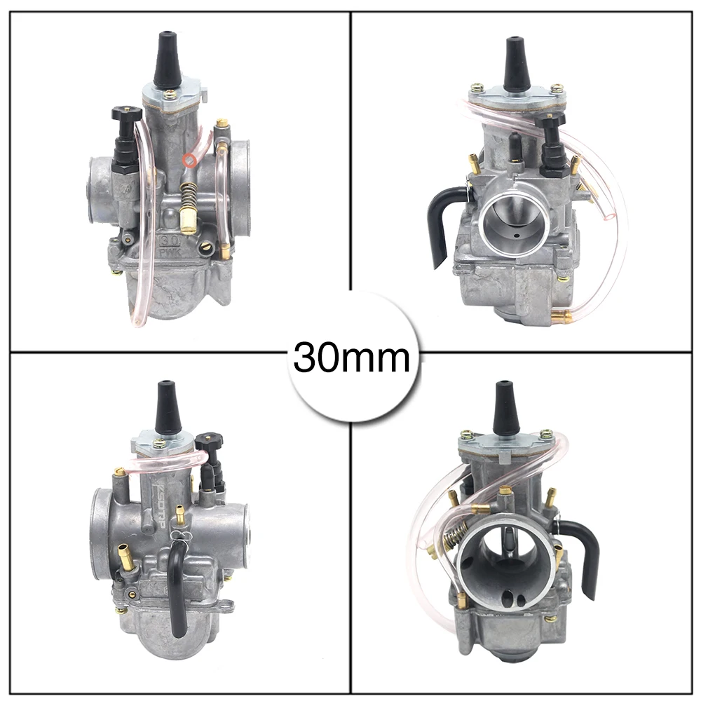 ZS MOTOS двигатель 2 T PWK КАРБЮРАТОР 2 T двигатель 21 24 26 28 30 32 34 мм карбюратор для Honda Yamaha гоночный мотор ATV