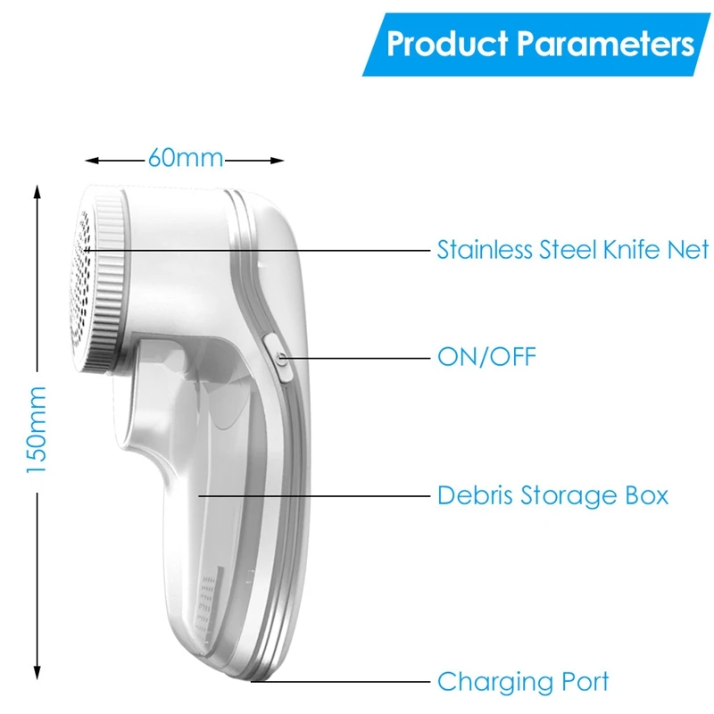 Портативный Usb Электрический удаления ворсинки ткани триммер для волос Эпилятор свитер Машинка для удаления катышков с одежды Fuzz таблетки Shav